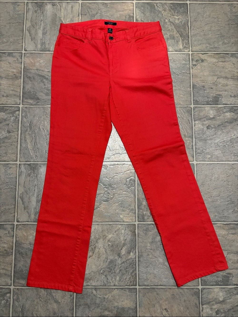 Chaps Coral Straight-Leg Women’s Jeans
